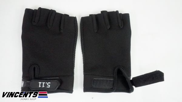 5.11 Half Gloves Black Large