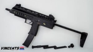 WE SMG-8 Black MP7 Sub machine Gun
