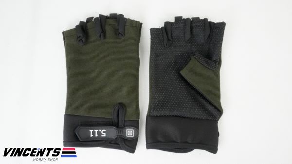 5.11 Half Gloves Green
