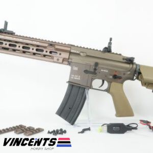 E&C 105 HK416 P+SE Platinum Tan AEG Rifle