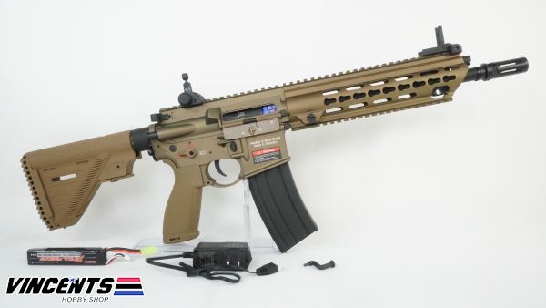 E&C 118 DY TAN HK416 AEG Rifle