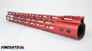 GT Series M-lock QUADRAIL 15-inch Red