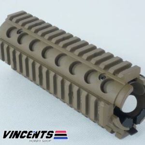 WE M4 CQB Quad rail 7-inch Tan