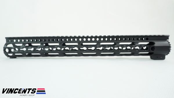 M1 K-mod Quad Rail 15-inch Black
