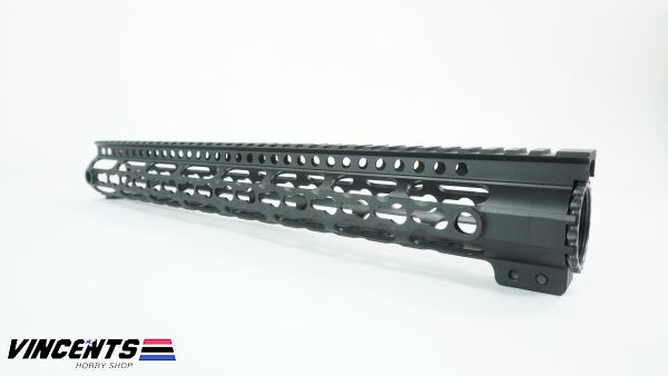 M1 K-mod Quad Rail 15-inch Black