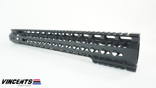NSR Key Mod 16-inch Quad Rail Black