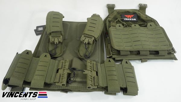 Yakeda QD (quick release) Tactical Vest Od Green