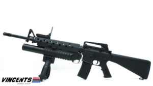 E&C 702 M16A3 W/M203 Launcher