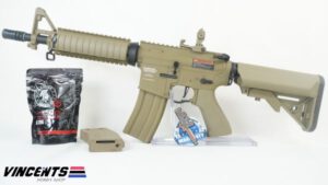 Lancer LT02T Gen2 M4CQB Tan