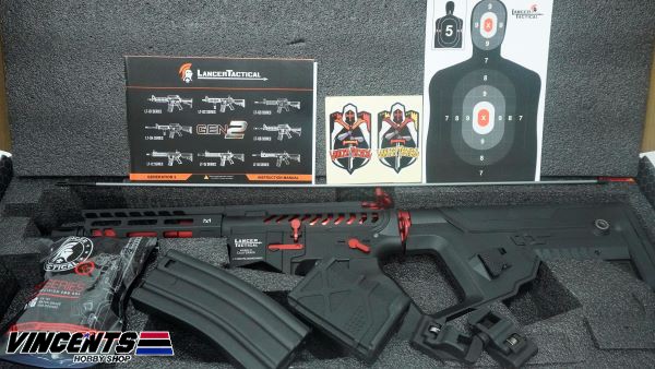 Lancer LT29 BCRL Gen2 Baby Enforcer Black & Red