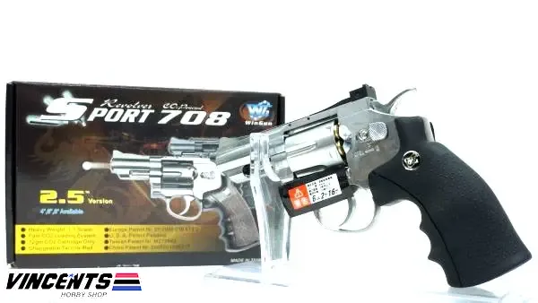 WG 708 Revolver Silver
