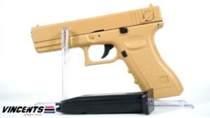 Q1 Spring Action Pistol Tan