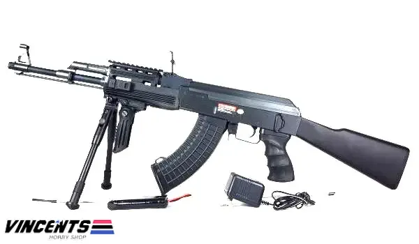 JG M4 Commando Airsoft Electric Rifle Black