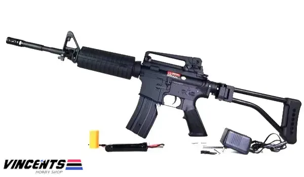 JG M4A1 Carbine Airsoft Electric Rifle Black