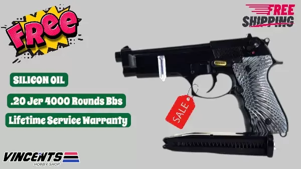 "PINAKA BUDGET MEAL" - WE M92 "EAGLE" Black