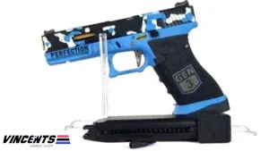 WE Glock 17 "PERFECTION" Como Blue with Full Auto