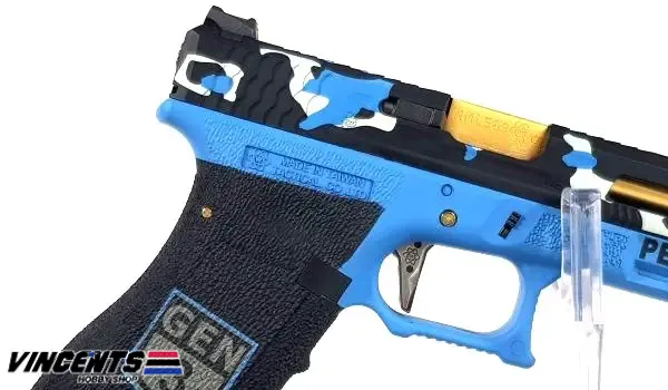 WE Glock 17 "PERFECTION" Como Blue with Full Auto