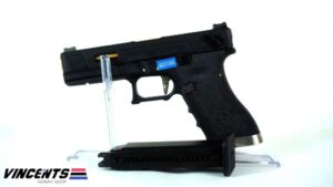 WE Glock 18 TMSS Black “GOLD BARREL” With Auto