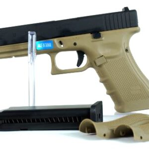 WE Glock 17 Gen 4 Tan Body Black Slide