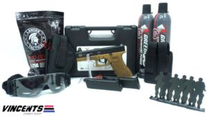 Package Bundles Set A Package 9 DBelle 721D Glock 17 CMC Body Tan/Black Slide