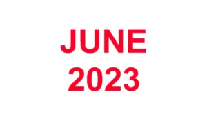006 - June 2023 Arrivals