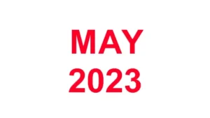 005 - May 2023 Arrivals