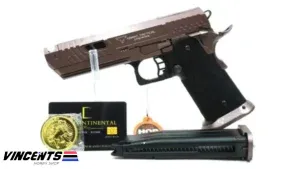 Double Belle 304A "Taran Tactical Sand Viper" Platinum