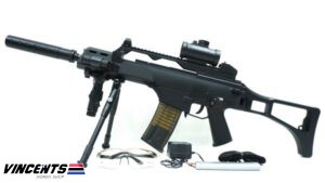 Double Eagle M85P "G36 Full Accessories" (Airsoft for Kids)
