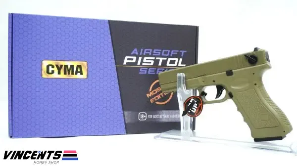 Cyma CM030S Tan Glock 18c "Electric Pistols"