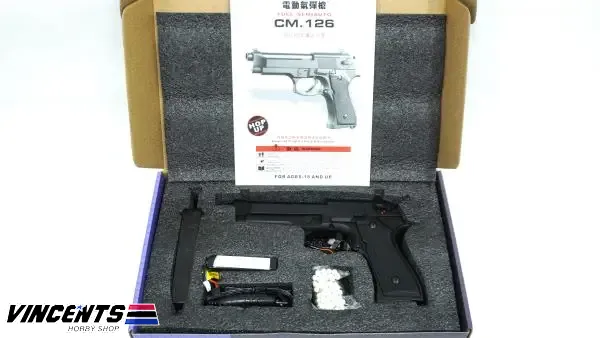 Cyma CM126S Black M92 Beretta "Electric Pistol"