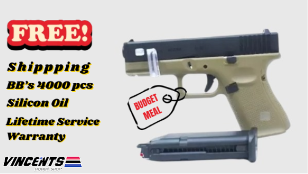 EC 1303 "19" Gen 5 LDE Tan Body/Black Slide