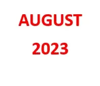 008 - August 2023 Arrivals