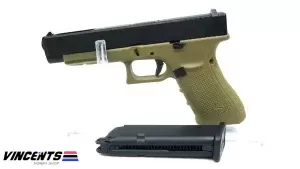 EC 1204 LDE EC Glock 34 Tan Body/Black Slide