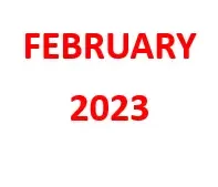 002 - February 2023 Arrivals