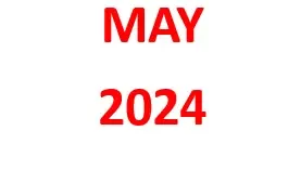 005 - May 2024 Arrivals