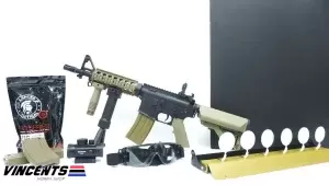 Package Bundles Set B Package 19 Delta D005s HT M4 CQB Two Tone (Black/Tan with Hard Case)