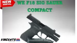 WE F18 Black "Sig Sauer 320" (Compact Pistol)