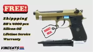 WE M92 (M9A1) Tactical color Tan
