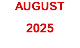 008 – August 2025 Arrivals