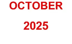 010 – October 2025 Arrivals