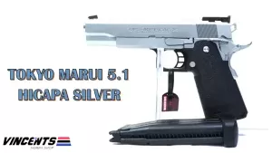 Tokyo Marui (TM) 5.1 Hi Capa Silver