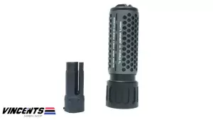 LT Silencer 5 inch with Flashider Short Gray