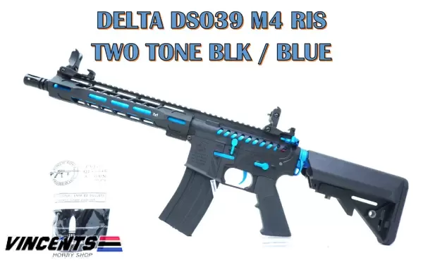 Delta DS039 (Blue) “M4 RIS “10” Two tone (Black & Blue)