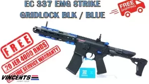 EC 337 EMG (Blue) “Strike Gridlock” Two Tone Black/Blue