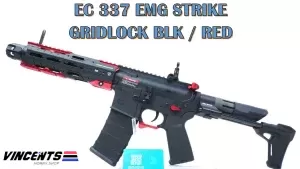 EC 337 EMG (RED) “Strike Gridlock” Two Tone Black/Red