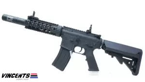 EC 607 EMG Cybergun M4 CQB w/ silencer Black