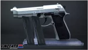 T9 M92 Beretta Spring Action Pistol “Take Down Version” (Silver)