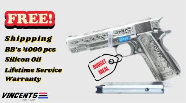 WE 1911 "Floral Engraved" Silver