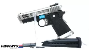 WE 3.8 Velociraptor Black Silver Slide