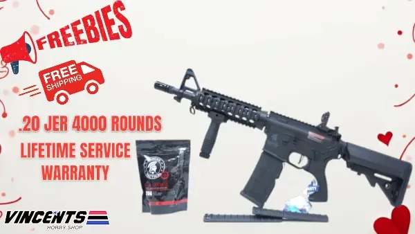 Lancer “M4 CQB” "MK-18" LT-02B Gen 2 (E) Polymer Body (Black)